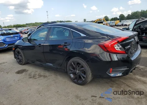 2021 Honda Civic Sport z USA, uszkodzony, nr VIN 2HGFC2F8XMH520879